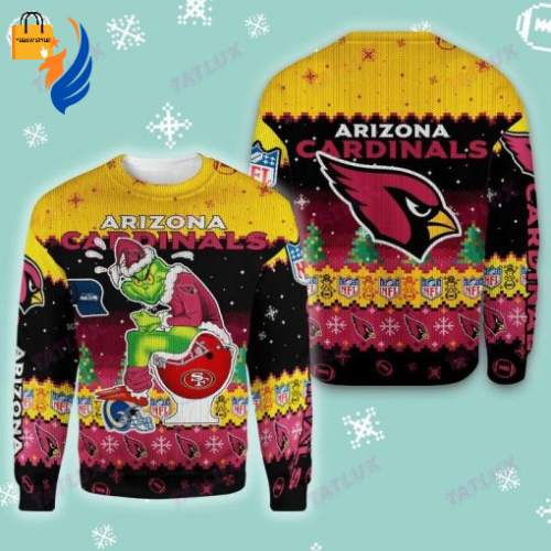Arizona Cardinals The Grinches NFL Ugly Christmas Sweater