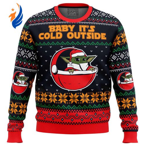Baby It’s Cold Outside Star Wars Ugly Christmas Sweater Baby It’s Cold Outside Star Wars Ugly Christmas Sweater