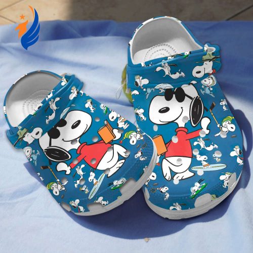 Breathable And Lightweight Peanuts Snoopy Blue Clogs Breathable And Lightweight Peanuts Snoopy Blue Clogs