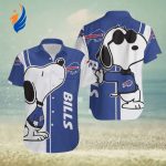 Buffalo Bills NFL Snoopy Beach Hawaiian Shirt: Officially Licensed NFL Merchandise for Fans Buffalo Bills NFL Snoopy Beach Hawaiian Shirt: Officially Licensed NFL Merchandise for Fans