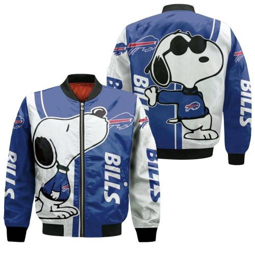 Buffalo Bills Snoopy Lover Bomber Jacket Buffalo Bills Snoopy Lover Bomber Jacket