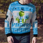 Carolina Panthers The Grinches Christmas AOP Ugly Sweater Carolina Panthers The Grinches Christmas AOP Ugly Sweater