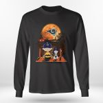 Charlie Brown & Snoopy Halloween LA Rams T-Shirt Hoodie – Engaging Long Sleeve Tank Top