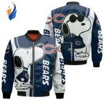 Chicago Bears Snoopy Lover Bomber Jacket  – Gift for Men Women Chicago Bears Snoopy Lover Bomber Jacket  – Gift for Men Women