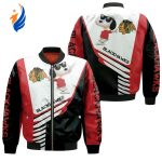 Chicago Blackhawks Snoopy For Fans Bomber Jacket – Gift for Men Women Chicago Blackhawks Snoopy For Fans Bomber Jacket – Gift for Men Women