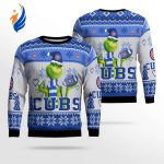 Chicago Cubs The Grinches Christmas AOP Ugly Sweater