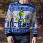 Chicago Cubs The Grinches Christmas AOP Ugly Sweater