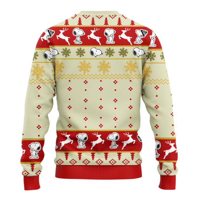 Christmas Begin With Christ Snoopy Ugly Christmas Sweater Xmas Gift