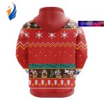 Christmas Mickey Hoodie, Santa Mickey 3D Hoodie, Ring The Bell Disney Christmas Mickey Hoodie, Santa Mickey 3D Hoodie, Ring The Bell Disney