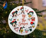 Christmas Tis The Season Magical Christmas Ornament, Mickey Christmas Ornament
