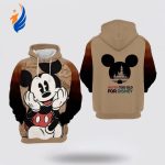 Classic Mickey Mouse Never Too Old For Disney Over Print 3D Hoodie