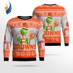 Cleveland Browns The Grinches Christmas AOP Ugly Sweater