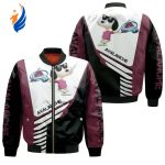 Colorado Avalanche Snoopy For Fans Bomber Jacket – Gift for Men Women Colorado Avalanche Snoopy For Fans Bomber Jacket – Gift for Men Women