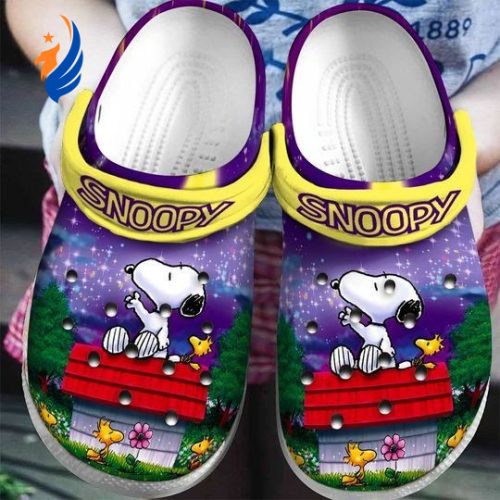 Colorful Snoopy  Cartoon Unisex Clogs Shoes Colorful Snoopy  Cartoon Unisex Clogs Shoes