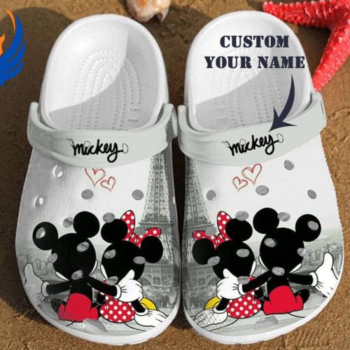Clogs Shoes - Clog Shoes Personalized Mickey Minnie Mouse Disney Adults Couple
