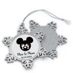 Custom Mickey Minnie Ornament, Disney Ornament, Disneyland Ornament Custom Mickey Minnie Ornament, Disney Ornament, Disneyland Ornament