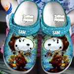 Custom Name Clogs Snoopy Vintage Vibes Clogs Shoes Custom Name Clogs Snoopy Vintage Vibes Clogs Shoes