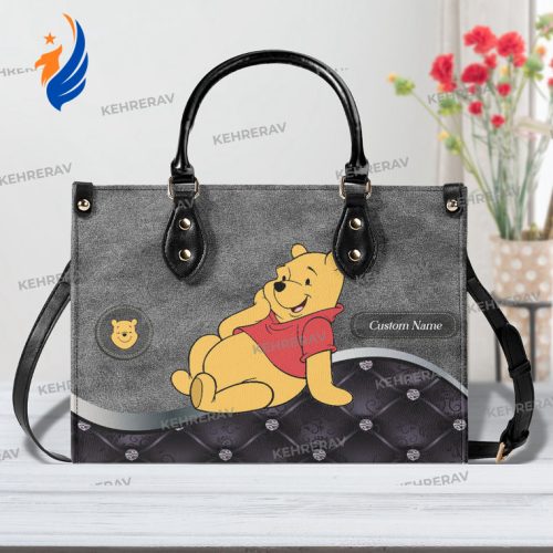 Custom Disney Winnie the Pooh Pooh Baseball Jersey, Pooh Kid Jersey, Pooh Baseball Team Outfit, Honey Bear Jersey, Pooh Lovers Gift Personalized Winnie The Pooh Leather Handbag – Cute & Customizable Women s Purse for Pooh Lovers