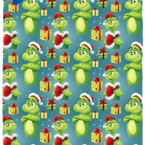 Cute Grinches, Grinches-mas Blanket, Grinches With Gift Box