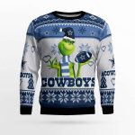 Dallas Cowboys The Grinches Christmas AOP Ugly Sweater Dallas Cowboys The Grinches Christmas AOP Ugly Sweater