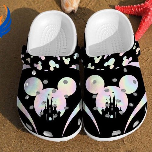 Disney Holographic Mickey Minnie Unisex Classic Clogs For Fans Unisex Gifts 2024