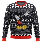 Disney Mickey Dabbing Ugly Christmas Sweater Disney Mickey Dabbing Ugly Christmas Sweater