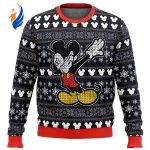 Disney Mickey Dabbing Ugly Christmas Sweater Disney Mickey Dabbing Ugly Christmas Sweater