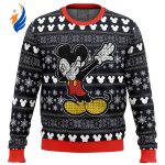 Disney Mickey Dabbing Ugly Christmas Sweater