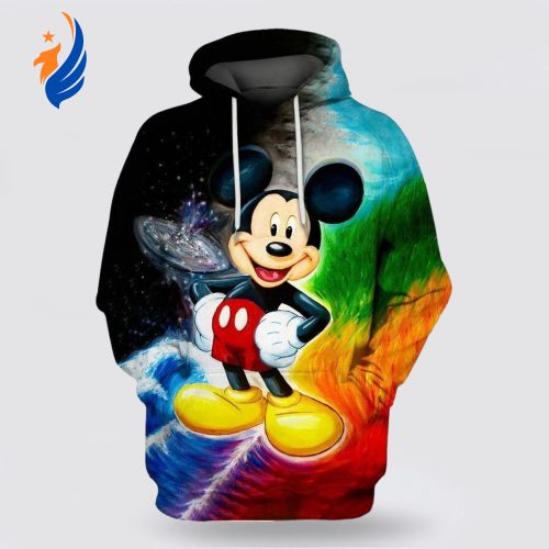 Disney Mickey Mouse Art 3D Hoodie Disney Mickey Mouse Art 3D Hoodie