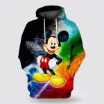 Disney Mickey Mouse Art 3D Hoodie Disney Mickey Mouse Art 3D Hoodie