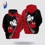 Disney Mickey Mouse Cute Lover Art 3D Hoodie Disney Mickey Mouse Cute Lover Art 3D Hoodie