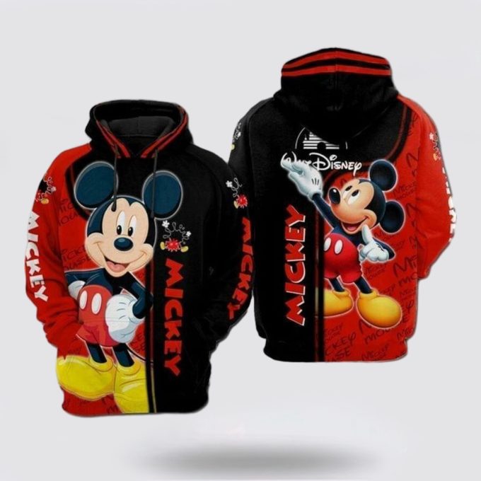 Disney Mickey Mouse Lover All Over Printed 3D Hoodie