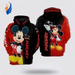 Disney Mickey Mouse Lover All Over Printed 3D Hoodie