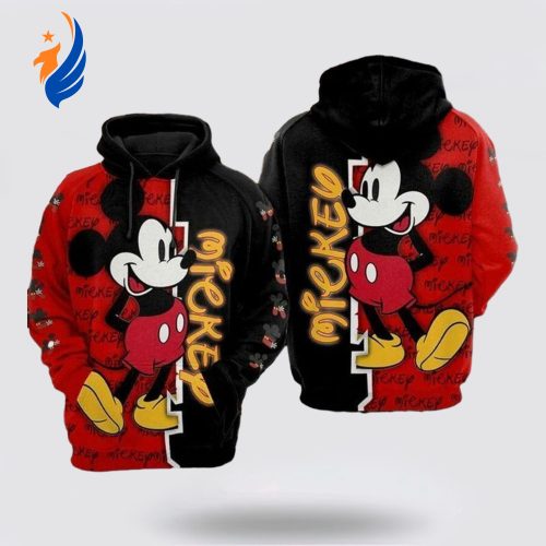 Disney Mickey Mouse Lover Art Print 3D Hoodie Disney Mickey Mouse Lover Art Print 3D Hoodie
