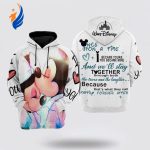 Disney Minnie And Mickey Mouse Love, Once Upon A Time I Became Your And You Became Mine Aop Hoodie Disney Minnie And Mickey Mouse Love, Once Upon A Time I Became Your And You Became Mine Aop Hoodie