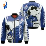 Dodgers Snoopy Lover Bomber Jacket  – Gift for Men Women