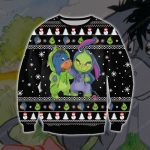 Eeyore And Grinches For Unisex Ugly Christmas Sweater, All Over Print Sweatshirt Eeyore And Grinches For Unisex Ugly Christmas Sweater, All Over Print Sweatshirt