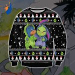 Eeyore And Grinches For Unisex Ugly Christmas Sweater, All Over Print Sweatshirt Eeyore And Grinches For Unisex Ugly Christmas Sweater, All Over Print Sweatshirt