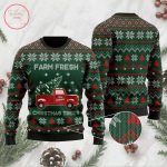 Farm Fresh Grinches Nurse Ugly Christmas Sweater, All Over Print Sweatshirt