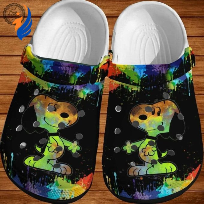 Fashionable And Lightweight Snoopy Colorful Clogs Fashionable And Lightweight Snoopy Colorful Clogs