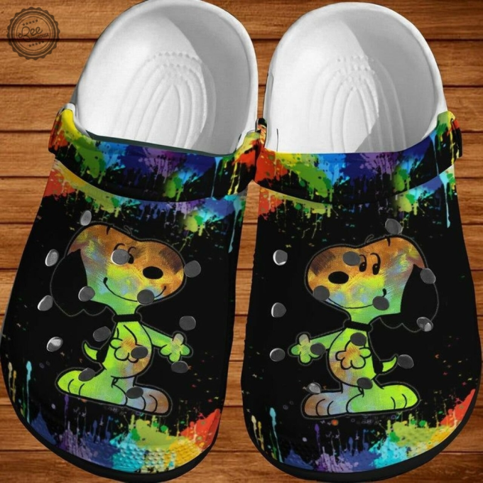 Fashionable And Lightweight Snoopy Colorful Clogs Fashionable And Lightweight Snoopy Colorful Clogs