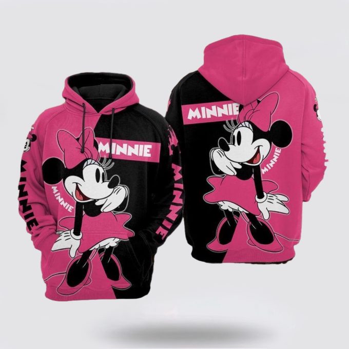For Mickey Mouse Lovers Aristocratic Posture 3D Hoodie