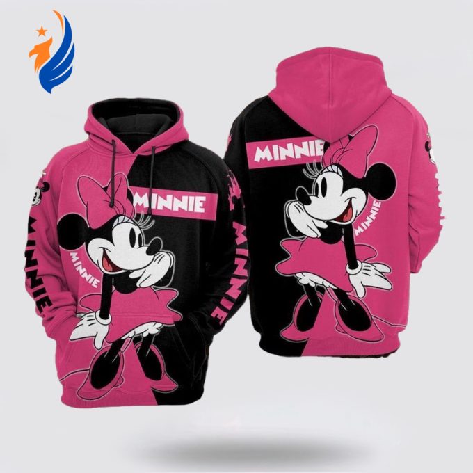 For Mickey Mouse Lovers Aristocratic Posture 3D Hoodie