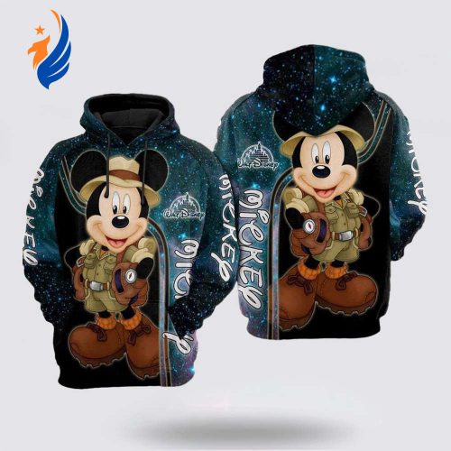 For Mickey Mouse Lovers Galaxy Gift For Fan 3D Hoodie For Mickey Mouse Lovers Galaxy Gift For Fan 3D Hoodie