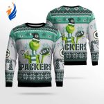 Green Bay Packers The Grinches Christmas AOP Ugly Sweater