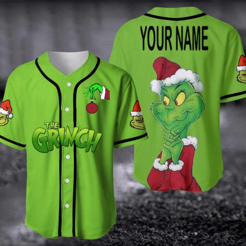 Grinches Baseball Jersey 2 Grinches Baseball Jersey 2