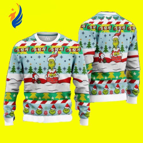 Grinches Grinches Grinches With Snoopy Ugly Christmas Sweater Grinches Grinches Grinches With Snoopy Ugly Christmas Sweater