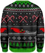 Grinches I Hate Morning People 3D All-Over Knitting Pattern Full Printed Sweatshirt Fake Ugly Christmas Sweater Grinches I Hate Morning People 3D All-Over Knitting Pattern Full Printed Sweatshirt Fake Ugly Christmas Sweater