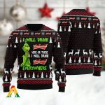 Grinches I Will Drink Budweiser Beer Everywhere Ugly Christmas Sweater