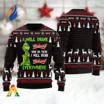 Grinches I Will Drink Budweiser Beer Everywhere Ugly Christmas Sweater